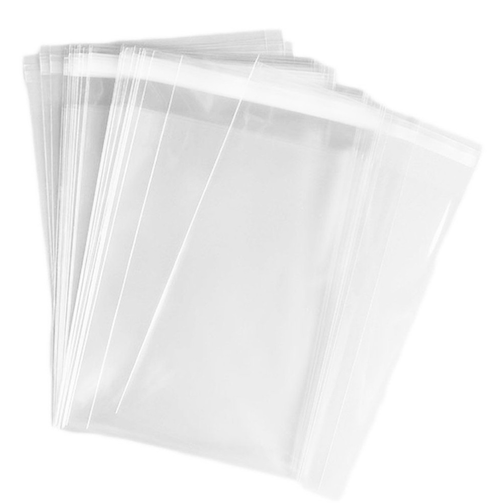 50 10X13 Clear Adhesive Bags PRICE IS FIRM - Picture 3 of 3